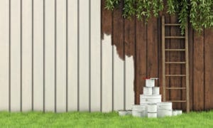 Fence painting and staining services in Milwaukee, WI
