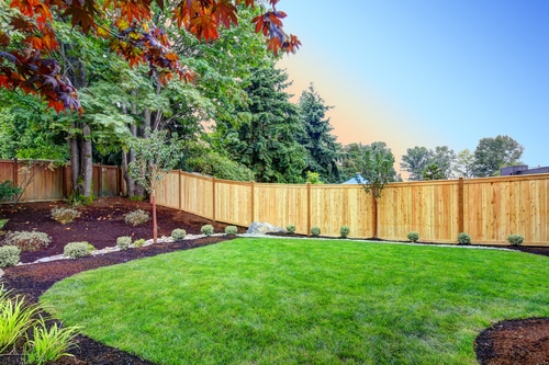 Wood Fences Backyard Wood Fence