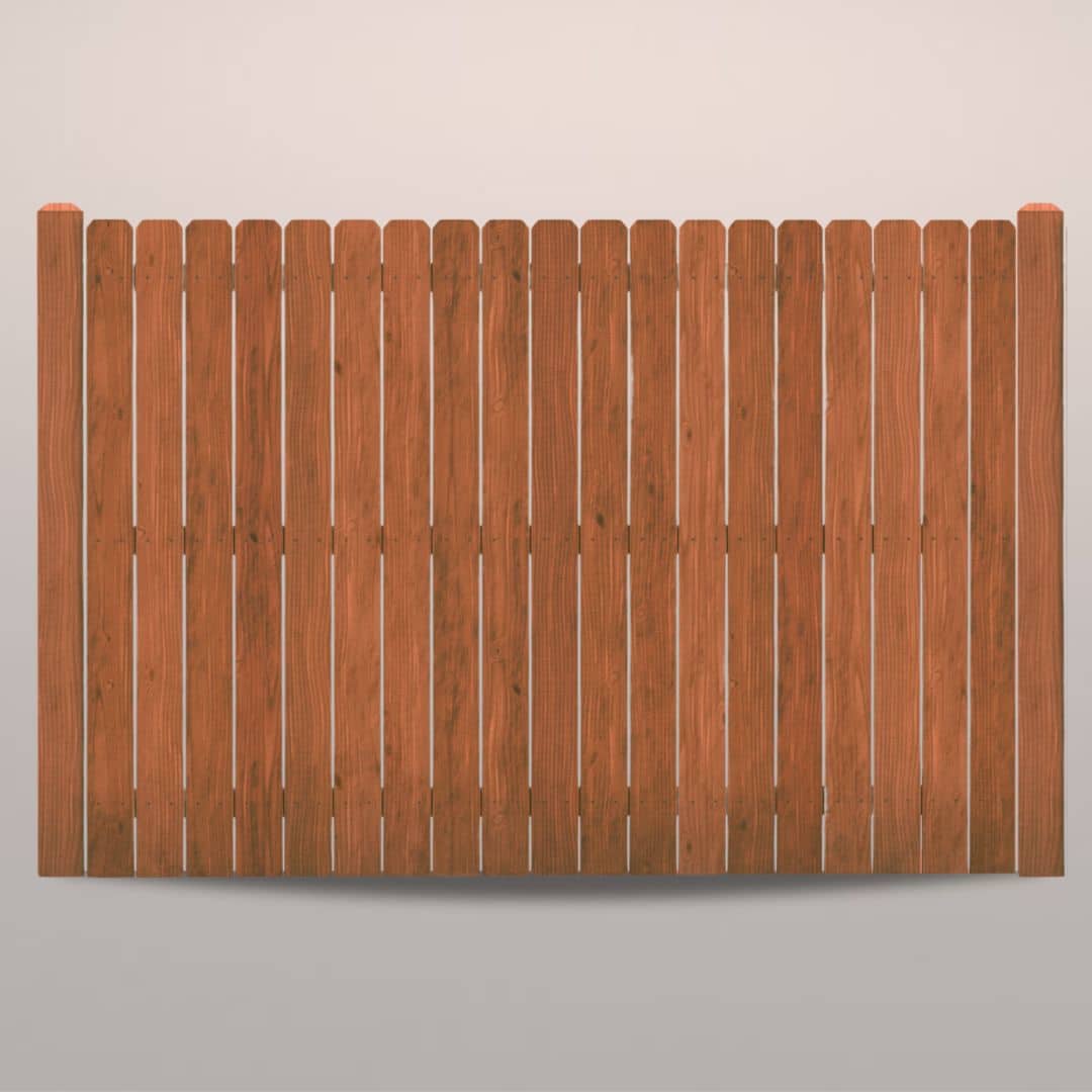 horizontal privacy fence