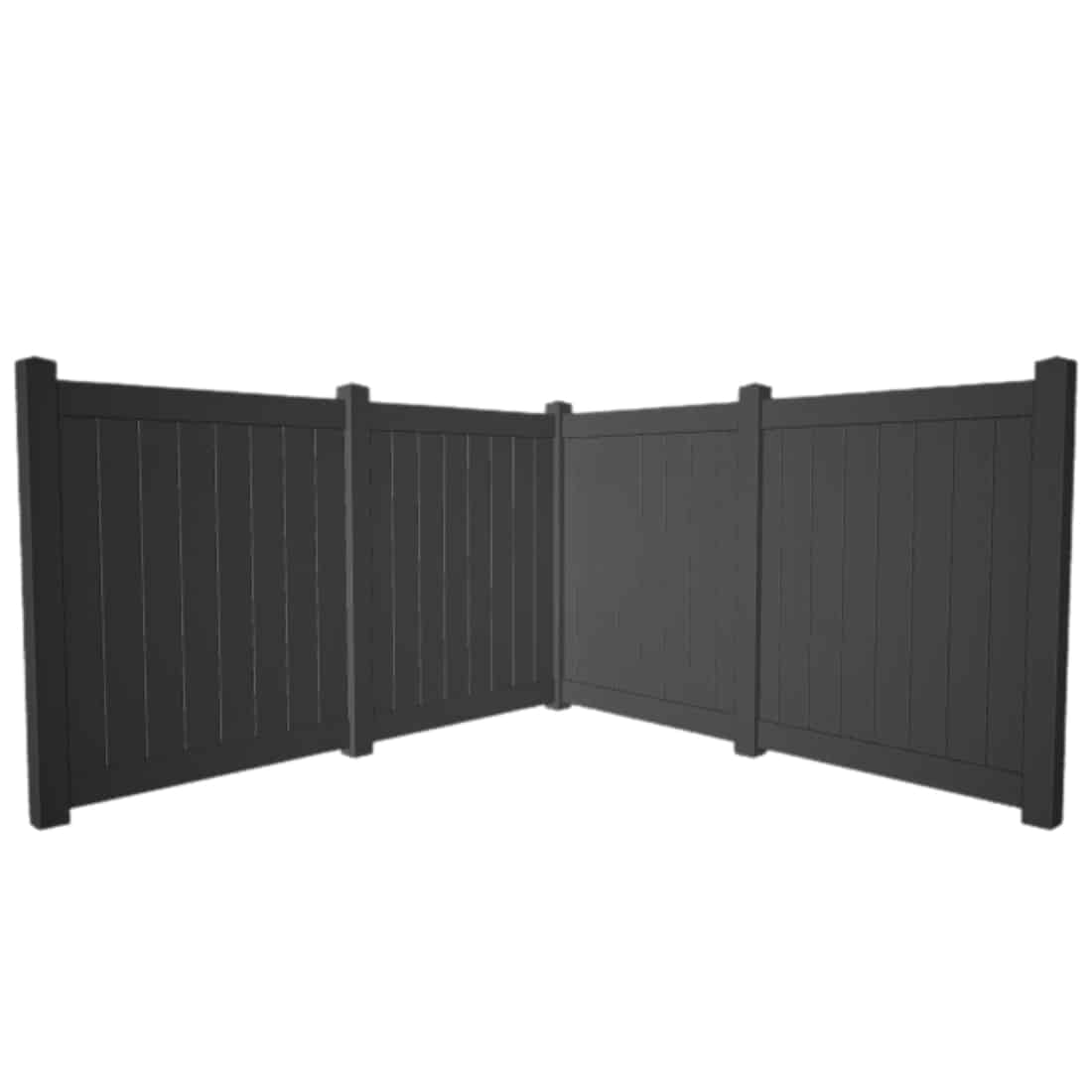 Black Vinyl Fence Installation: Milwaukee Fence Finders