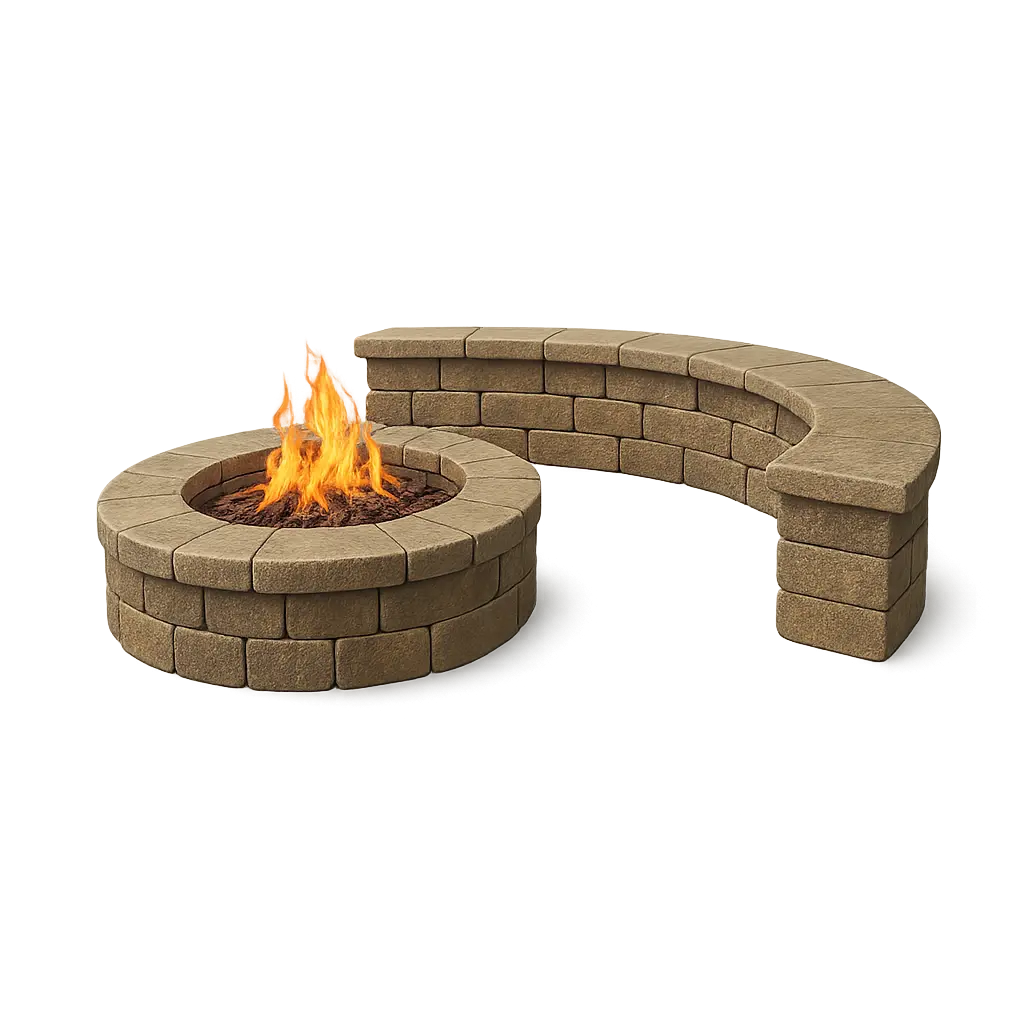 Custom Fire Pits and Outdoor Seating Contractor Waukesha